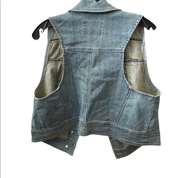 American Rag Razorback Jean Vest size OX ( plus size) - Picture 2 of 5